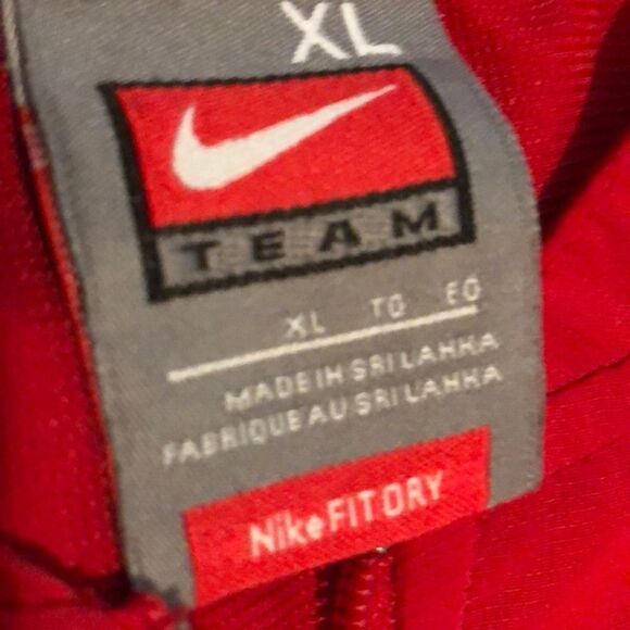 Nike 3/4 zip lined hitting pullover excellent con - Picture 3 of 5